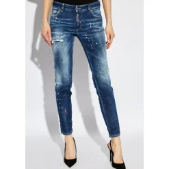 Jeans<Dsquared2 Jeans Medium Waist Jennifer Blå