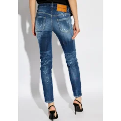 Jeans<Dsquared2 Jeans Medium Waist Jennifer Blå