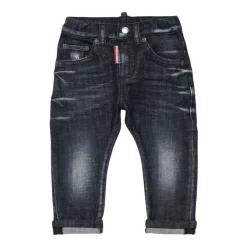 Underdele<Dsquared2 Jeans Turn-Up Sort