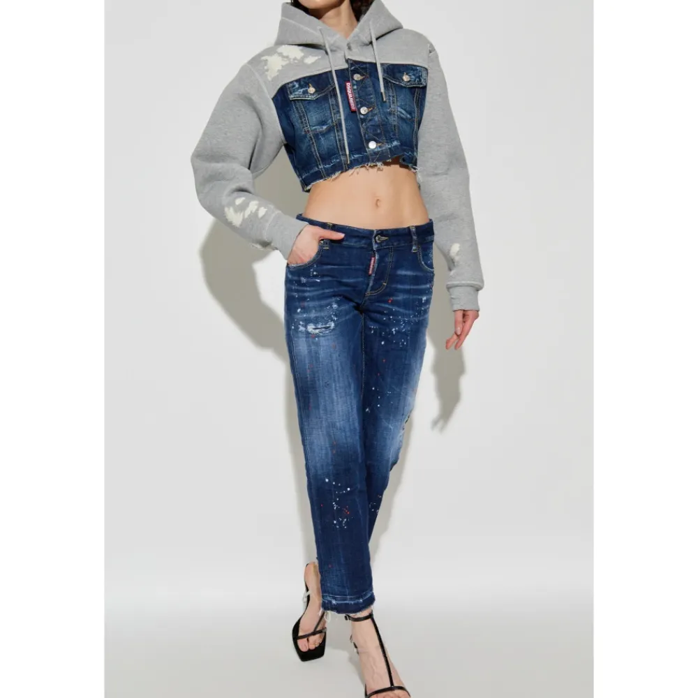Jeans<Dsquared2 Jenna jeans Blå