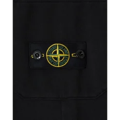 Underdele<Stone Island Jogger Cargo Bukser Sort