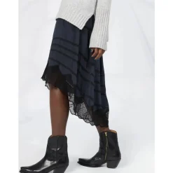 Nederdele^Zadig & Voltaire Joslin Lace Skirt Blå