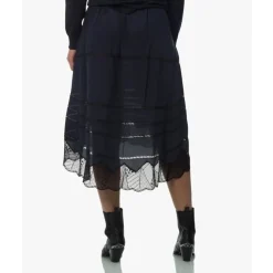 Nederdele^Zadig & Voltaire Joslin Lace Skirt Blå