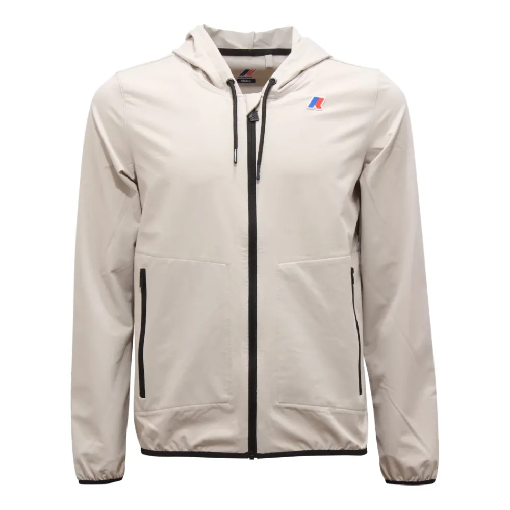 Skaljakker^K-Way Jourdain Travel Jacket Beige