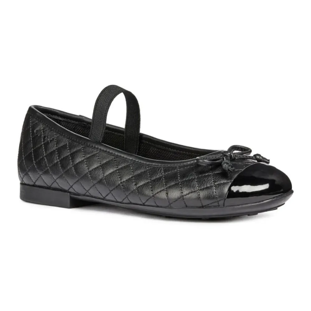 Ballerinasko<Geox Jr plie sko Sort