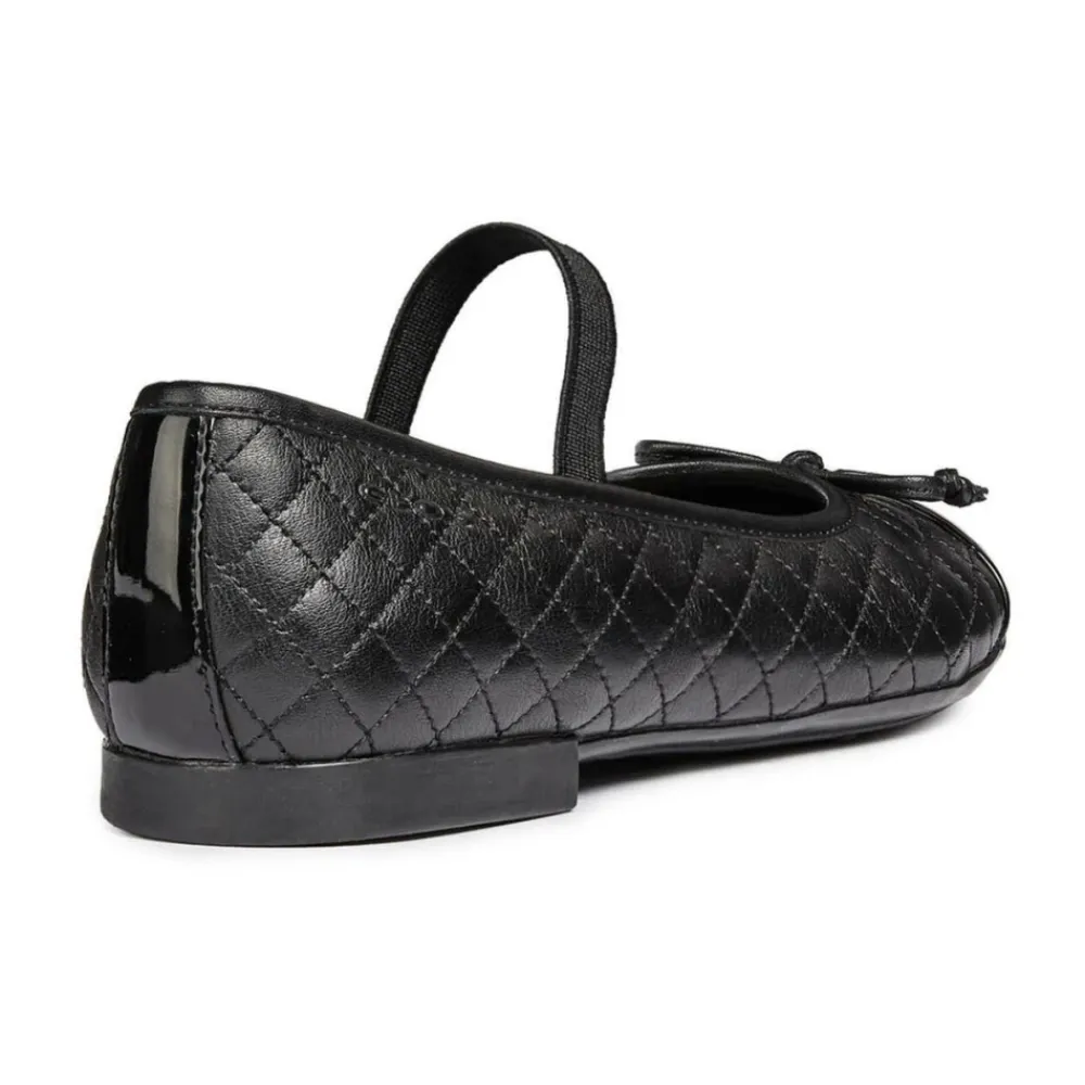 Ballerinasko<Geox Jr plie sko Sort