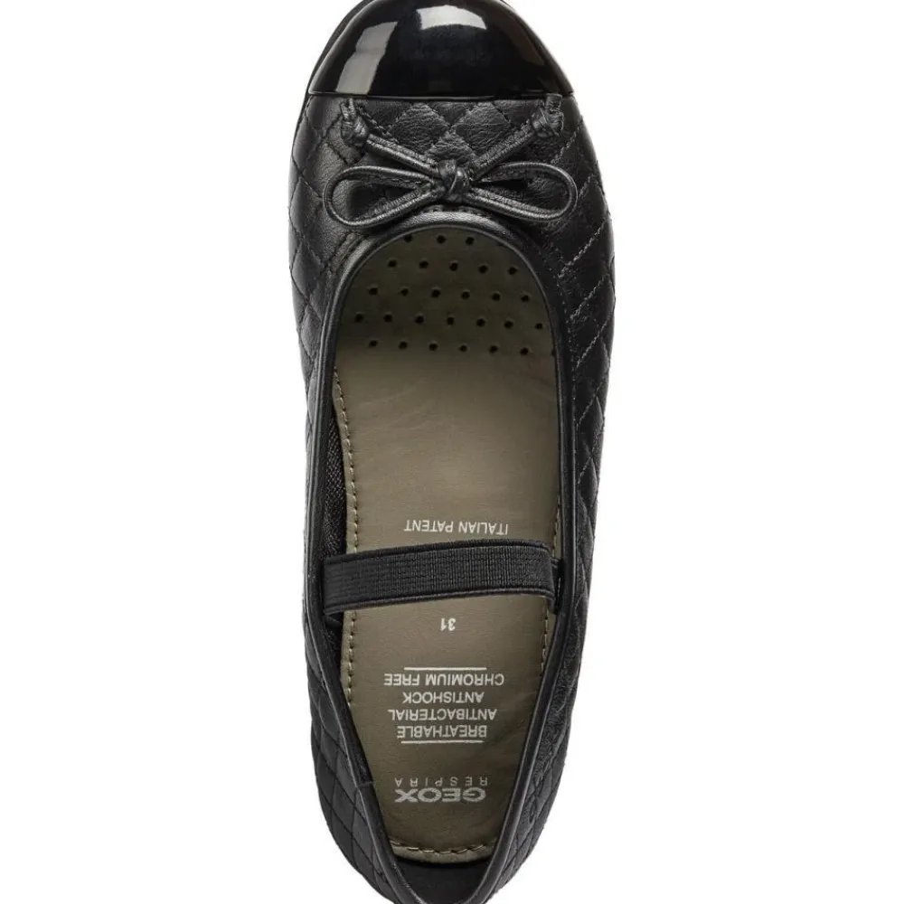 Ballerinasko<Geox Jr plie sko Sort