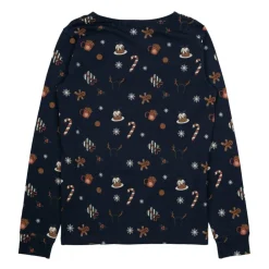 Nattøj<THE NEW Jule Natsæt Navy Blazer AOP Blå