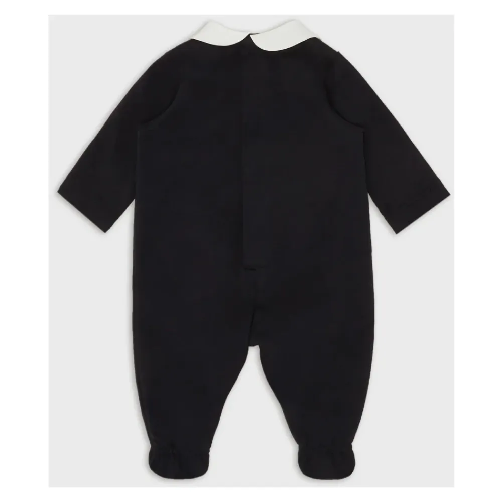 Jumpsuits^Emporio Armani Jumpsuit med logo broderi Blå