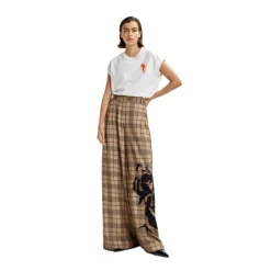 T-Shirts<Essentiel Antwerp JUNGALA Broderet T-shirt Hvid