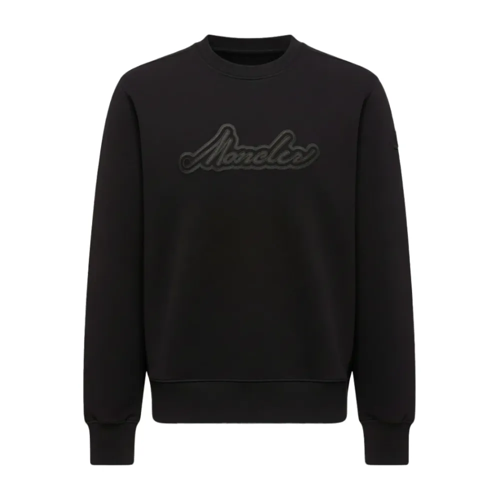 Trøjer|Sweatshirts^Moncler K2 091 8G00080 899V4 998 Sweatshirt Sort