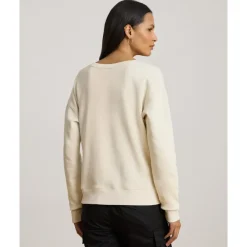 Sweatshirts^Ralph Lauren Kappy Langærmet Sweatshirt Hvid