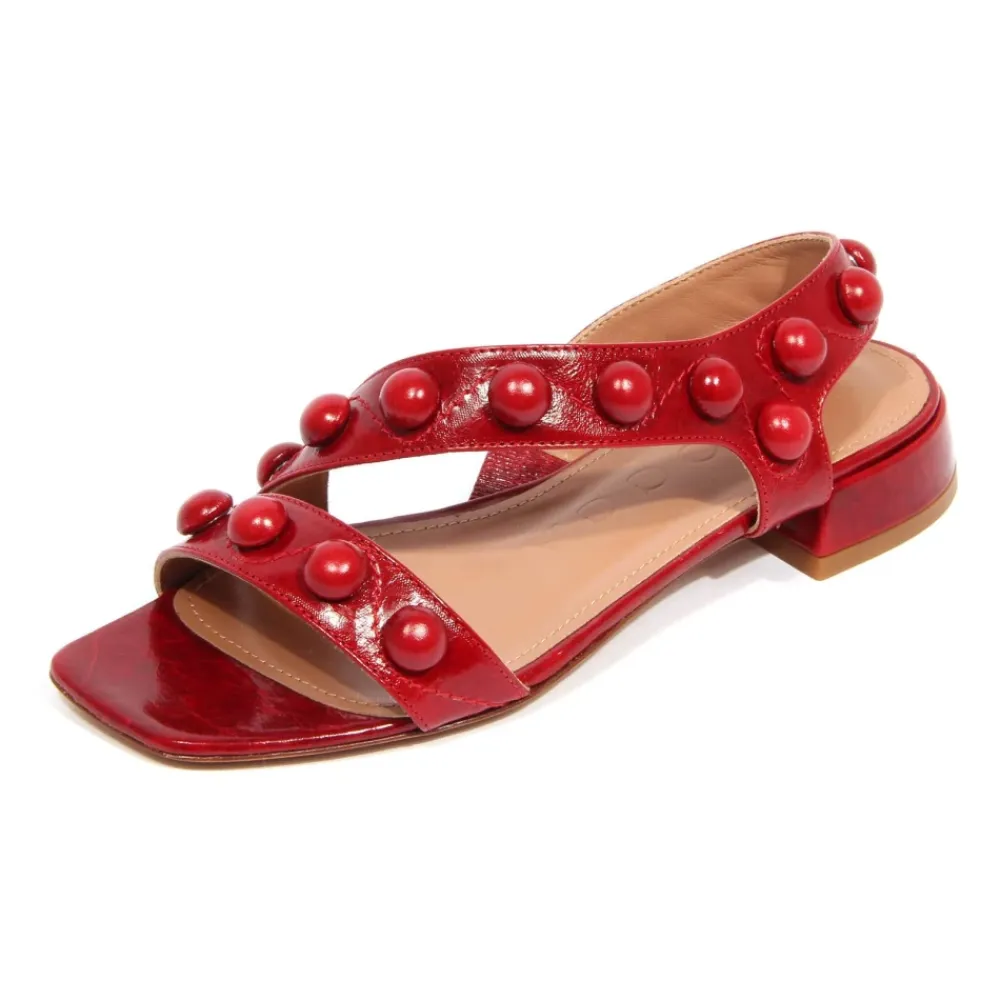 Sandaler<A. BOCCA Kardinal Sandal i Sandalstil Rød