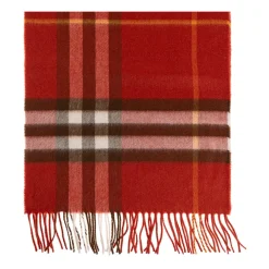 Halstørklæder Og Tørklæder|Tørklæder<Burberry Kashmir tørklæde Rød