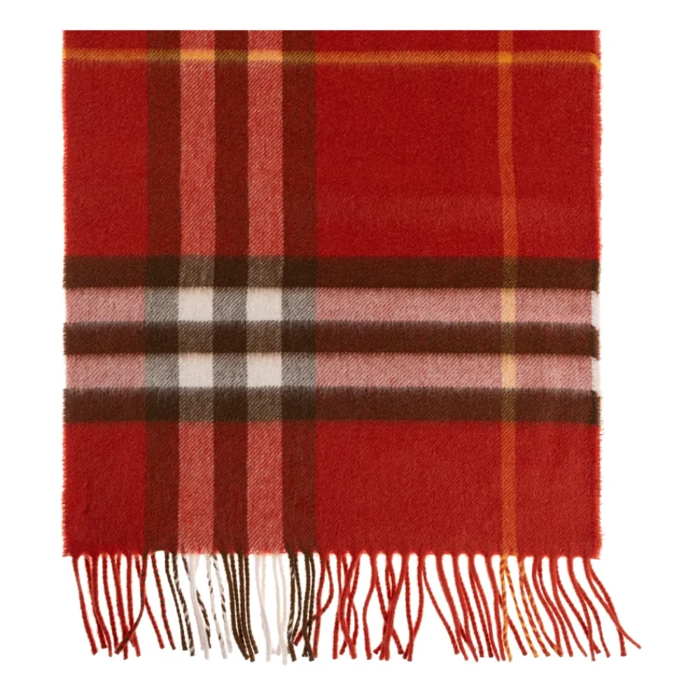 Halstørklæder Og Tørklæder|Tørklæder<Burberry Kashmir tørklæde Rød