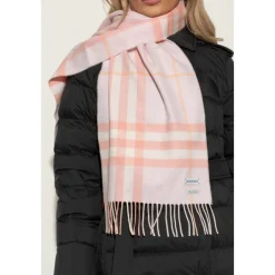Halstørklæder Og Tørklæder|Tørklæder^Burberry Kashmir tørklæde Pink