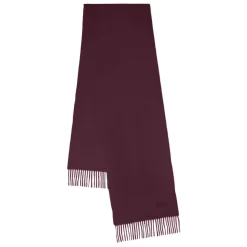 Tørklæder^Mulberry Kashmir Tørklæde i Black Cherry Brun