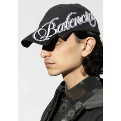 Huer, Kasketter & Hatte<Balenciaga Kasket med skygge Sort