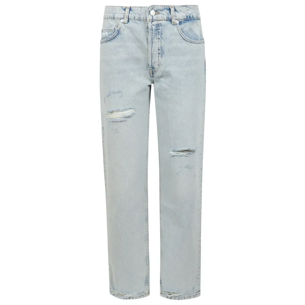 Jeans^Anine Bing Kate Straight Leg Jeans Blå