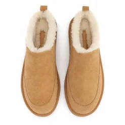 Hjemmesko^Kazar Studio Lysee flip-flops med fåreuld Brun