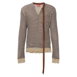 Strik<Diesel K-DAIANERIS Sweater Beige