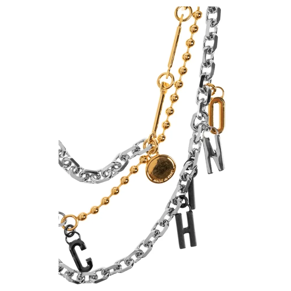 Tilbehør Til Tasker^Moschino Kæde til taske med logo Gul