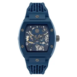 Ure^Philipp Plein $keleton Ecoceramic Automatic Watch Blå