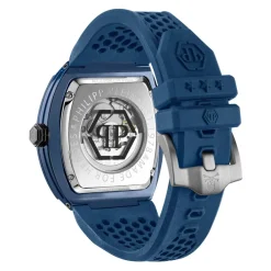 Ure^Philipp Plein $keleton Ecoceramic Automatic Watch Blå