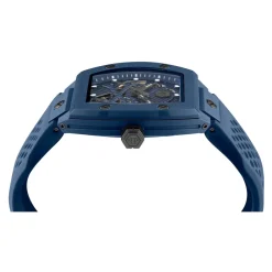 Ure^Philipp Plein $keleton Ecoceramic Automatic Watch Blå