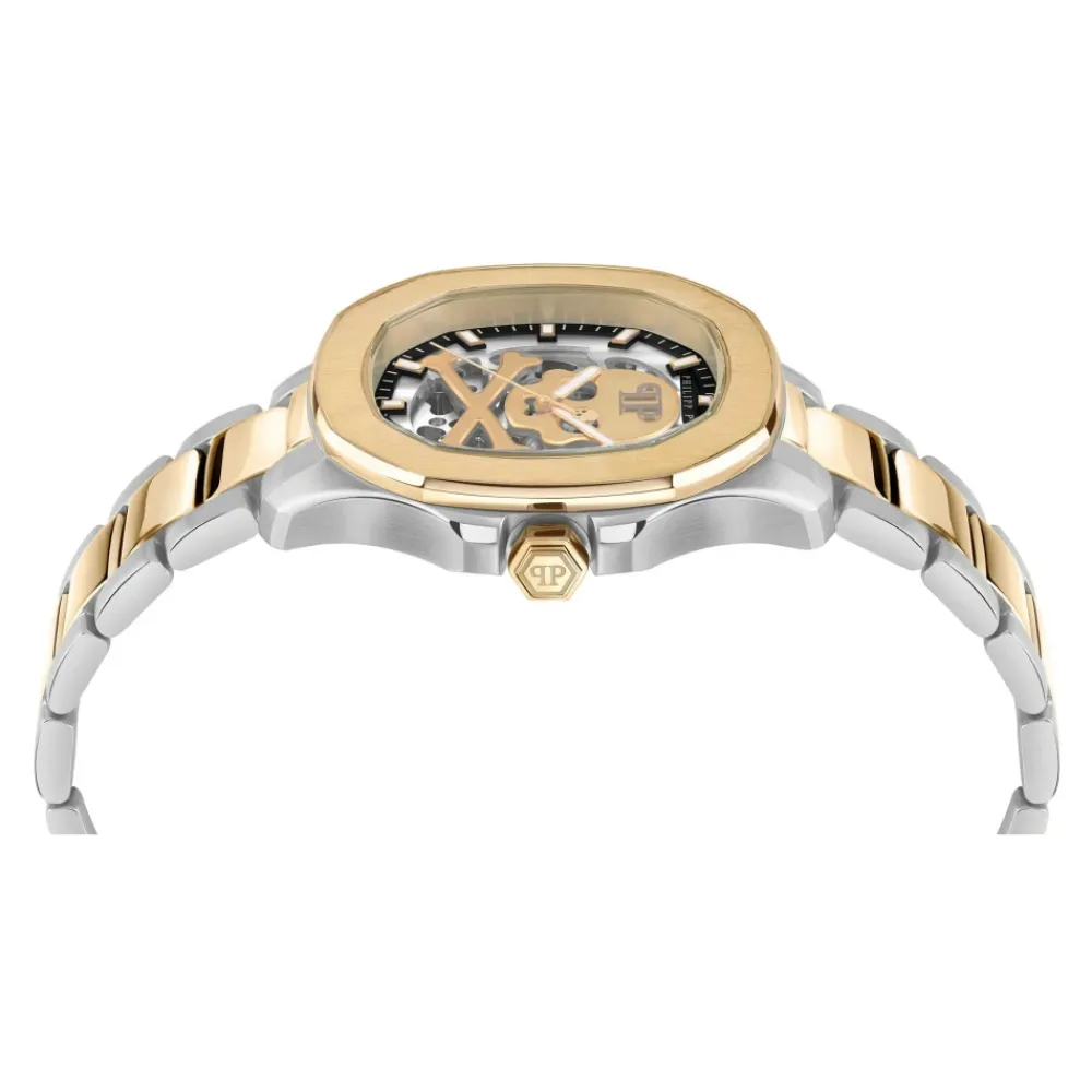 Ure^Philipp Plein $keleton $pectre Automatic Watch Multifarvet