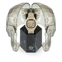 Ure^Philipp Plein $keleton $pectre Automatic Watch Multifarvet