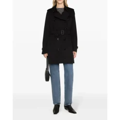 Frakker<Burberry Kensington Trenchcoat Sort