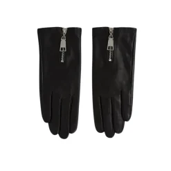 Handsker<Karl Lagerfeld K/Essential Zipped Handsker Sort