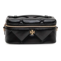 Toilettasker^Tory Burch Kira Diamond Quilt East-West Toilettaske Sort