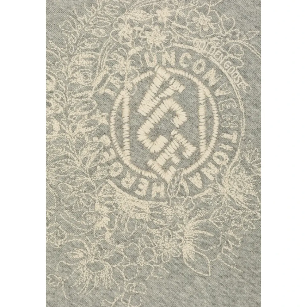 Kjoler & Nederdele^Golden Goose Kjole med broderet logo Grå