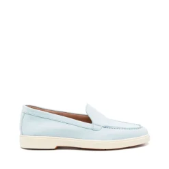Loafers<Santoni Klar Loafer Sko Elegant Stil Blå