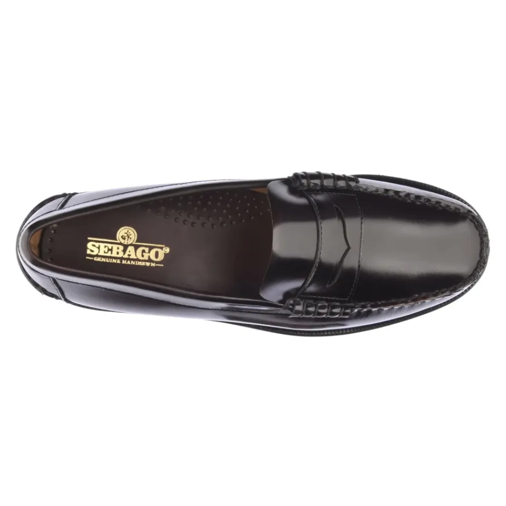 Loafers^Sebago Klassisk Dan Brown lædermokkasin Brun