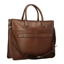 Laptop Tasker<The Bridge Klassisk Læder Messenger Taske Unisex Brun