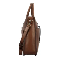 Laptop Tasker<The Bridge Klassisk Læder Messenger Taske Unisex Brun