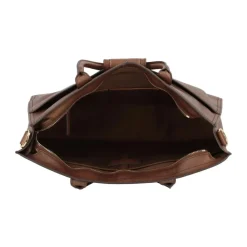 Laptop Tasker<The Bridge Klassisk Læder Messenger Taske Unisex Brun