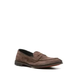Loafers^Alberto Fasciani Klassisk læderloafer sko Brun