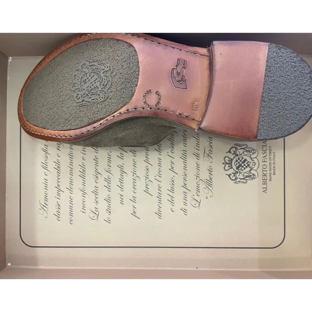 Loafers^Alberto Fasciani Klassisk læderloafer sko Brun