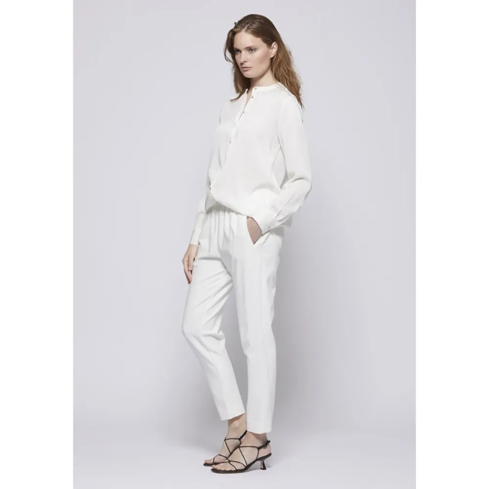Bluser & Skjorter^Heartmade Klassisk Maple Skjorte Off White Hvid