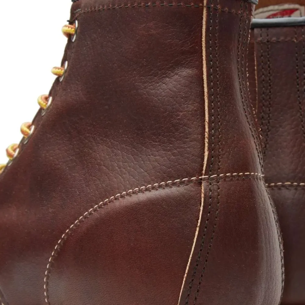 Støvler^Red Wing Shoes Klassisk Moc Toe Briar Oil Slick Støvler Brun