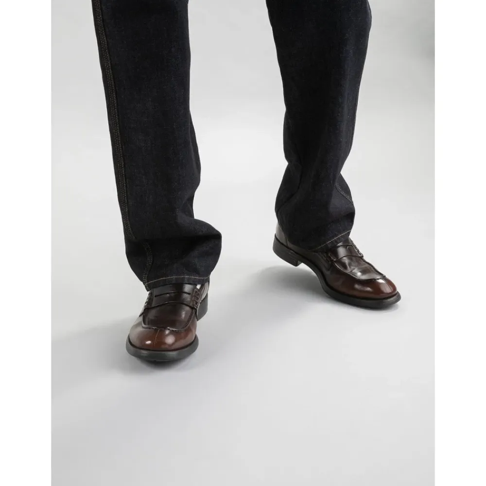 Loafers^Officine Creative Klassisk Mokkasin Sko Brun