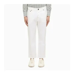Jeans<PT01 Klassisk pasform bukser med lige ben Hvid