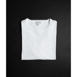 T-Shirts<Sunspel Klassisk T-shirt Hvid