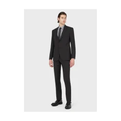 Jakkesæt<Emporio Armani Klassisk ulddragt Sort