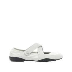 Hjemmesko<Tory Burch Klassiske Ballerinaer Hvid