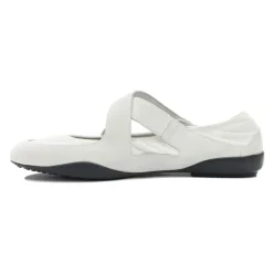 Hjemmesko<Tory Burch Klassiske Ballerinaer Hvid